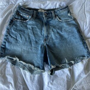 Abercrombie High Rise Dad Short